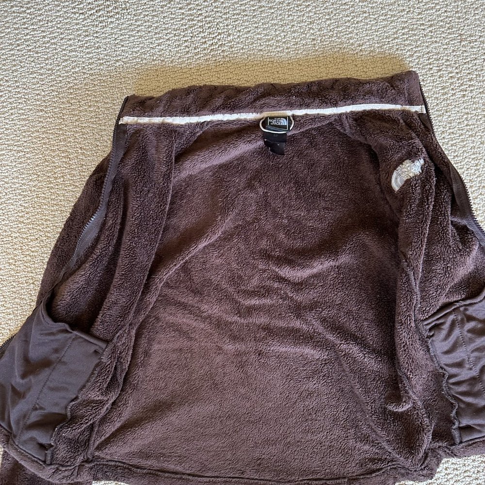 The North Face Brown Fleece Hoodie - Picture 3 of 7